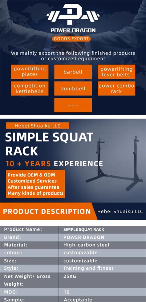 Simple Deep Squat Rack Manufacturer - Buy Simple Squat Rack Household Gym Equipment,Simple Squat ...