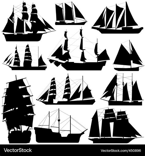 Old ship Royalty Free Vector Image - VectorStock