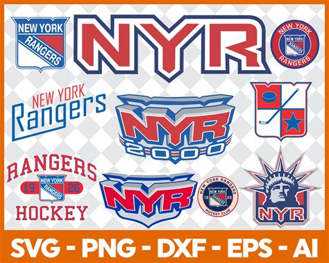 New York Rangers Logo SVG - Rangers SVG Cut Files - New York - Inspire ...