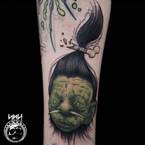 Shrunken Head by Scott Harrison during his guest spot at Hidden Moon ...