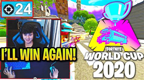 BUGHA REACTS TO WORLD CUP 2 & PROVES HE WILL WIN AGAIN! (Fortnite) - YouTube