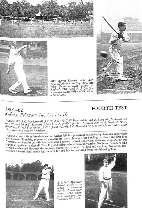 "England Versus Australia: A Pictorial History Of The Test Matches Sin