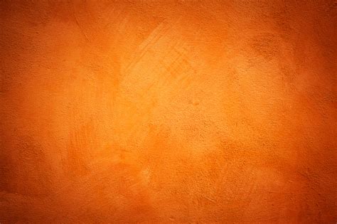 Orange Wall Texture Stock Photo - Download Image Now - iStock