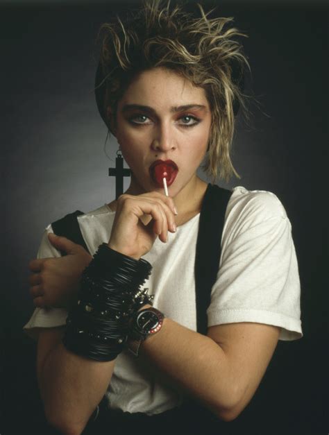 Madonna photographed by Deborah Feingold, 1983. - Eclectic Vibes