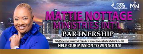 Global Prayer Network – Mattie Nottage Ministries