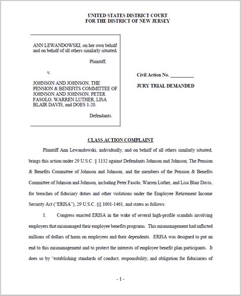 Breaking: Employees Hit Johnson & Johnson with a Major Lawsuit Over Sky ...