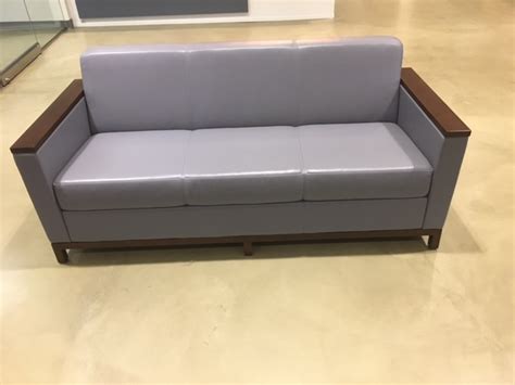 Kimball leather couch – Used Office Furniture Dallas Preowned Office ...