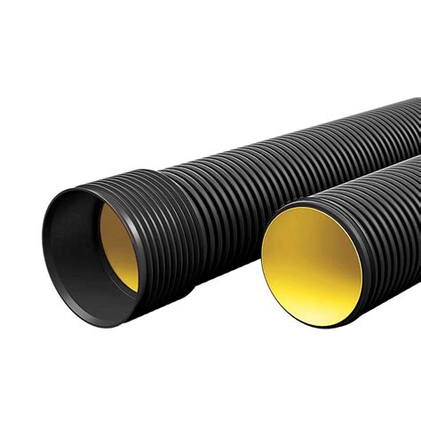 Stormwater Drainage HDPE Pipe Blackmax RRJ SN8 375mm x 6m - Convic ...