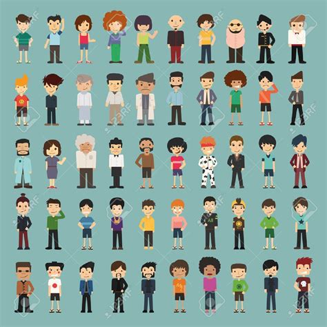 Group cartoon people , eps10 vector format , #AFF, #people, #cartoon, #Group, #format, #vector ...