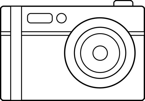 Camera Coloring Page - Coloring Home