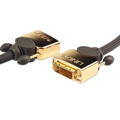 2m Gold DVI-D Dual Link Cable - from LINDY UK