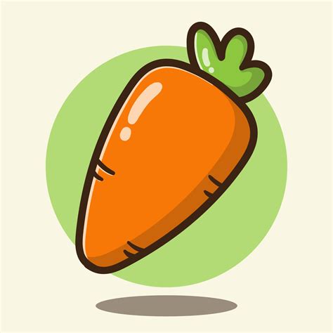 illustration of cute cartoon carrot vector 14828382 Vector Art at Vecteezy