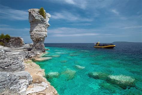 Located in Tobermory, Ontario, Flowerpot Island has been touted as one ...