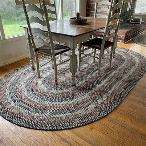 Kitchen Rug From Colonial Braided Rug | Braided rugs, Rugs, Oval ...