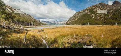 Lakes in Tierra del Fuego, Argentina Stock Photo - Alamy