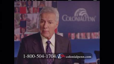 Colonial Penn TV Commercial, 'Rate Lock Guareenteed' Featuring Alex Trebek - iSpot.tv