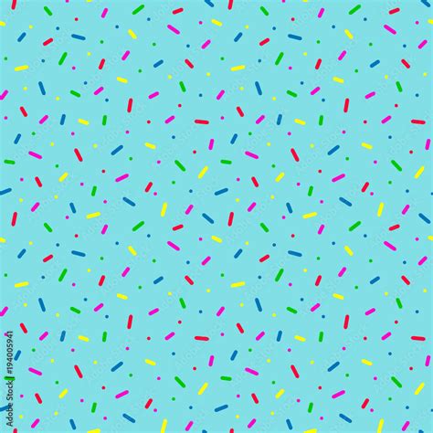 Seamless pattern with colorful sprinkles. Donut glaze background. Stock ...