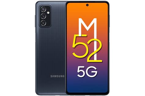 Samsung Galaxy M52 5G With Triple Rear Cameras Launched in India ...