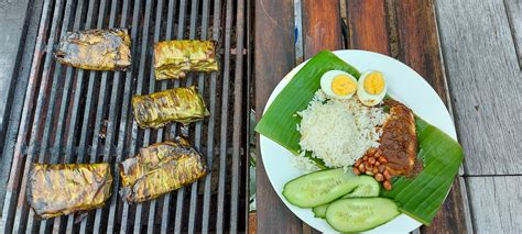 Ikan Bakar- Spicy Grilled Fish with Nasi Lemak – Cooking With Basker