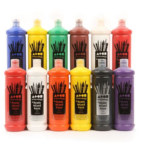 Ready Mix Poster Paint 18 Colours 600ml 5 litre Bottles Bulk School for Kids NEW | eBay