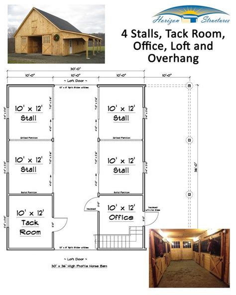 Inside Modular Barns | Modular barns, Barn plans, Horse barn designs