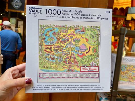 PHOTOS: New 50th Anniversary Vault Collection Vintage-Style Map Puzzle ...