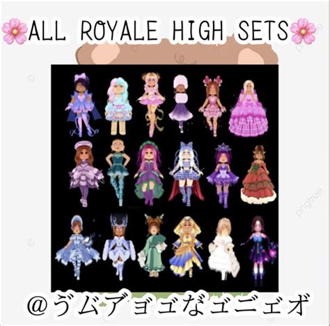 🌸ALL ROYALE HIGH SETS 🌸, Video Gaming, Video Games, Others on Carousell