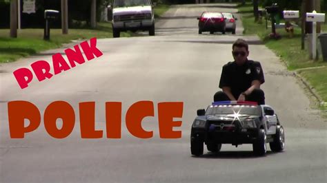 POLICE PRANK - YouTube