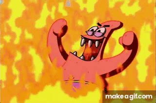 Patrick evil laugh on Make a GIF