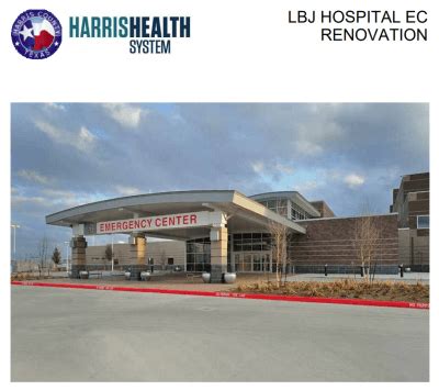 Renovation of the Emergency Center at Lyndon B. Johnson Hospital for ...