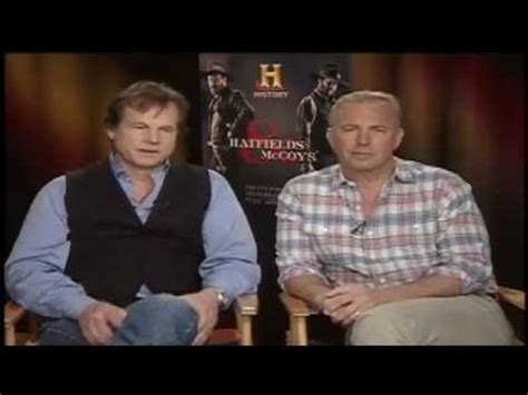 Kevin Costner & Bill Paxton about Hatfields & McCoys on CBS Atanta - YouTube