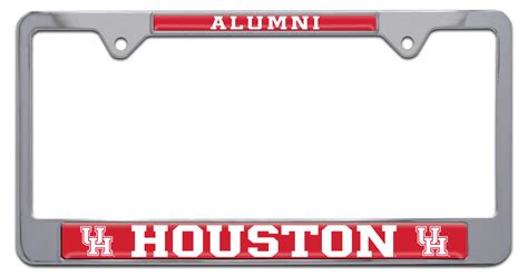 University of Houston Alumni License Plate Frame | Elektroplate