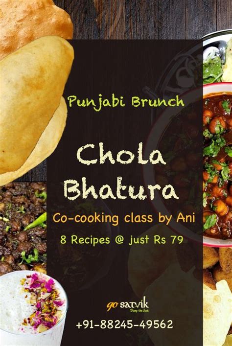 Community Cooking – Let’s make Street Style Chola Bhatura – Go Satvik