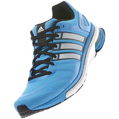 Adidas Mens Adistar Boost Running Shoes - Blue - Tennisnuts.com