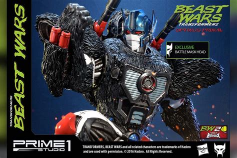 Premium Masterline Beast Wars: Transformers Optimus Primal EX Version ...