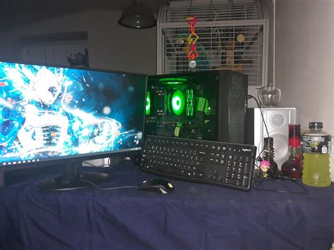 $900 dollar gaming computer.......$9 keyboard. Say hello to my freshly ...