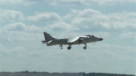 Harrier Jump Jet Landing — Stock Video © vesperstock #50471299