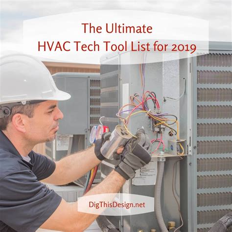 The Ultimate Must-Have Tool List for Every HVAC Tech in 2019 - Dig This Design