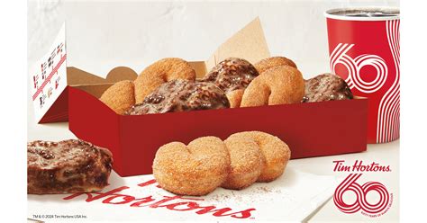 Celebrate 60 years of Tim Hortons® with two Retro donuts plus the return of Member Month ...