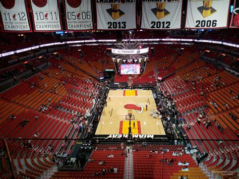 Section 415 at AmericanAirlines Arena - Miami Heat - RateYourSeats.com