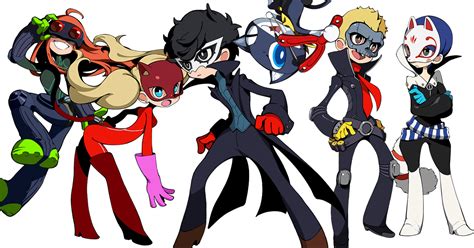 Persona 5 Tactica Concept Art & Characters