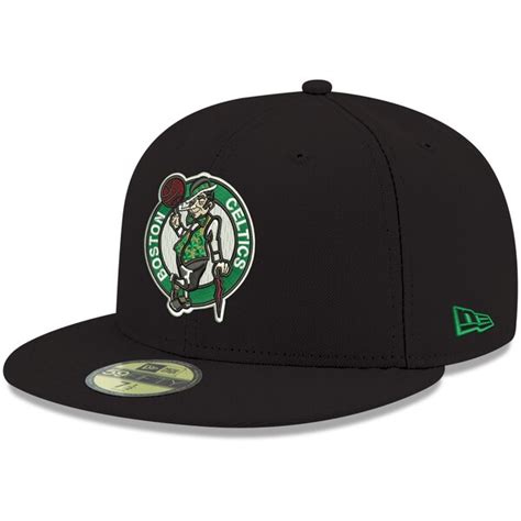 Men's Boston Celtics New Era Black Official Team Color 59FIFTY Fitted ...