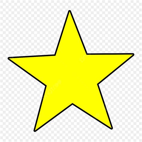 Yellow Star Clipart Transparent Background, Classic Yellow Stars Clipart, Star Clipart, Free ...