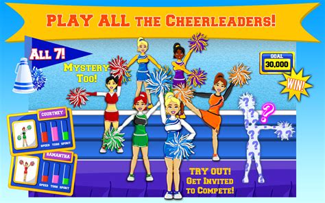 Just Cheer! All Star Cheerleader Game - Play Free Cheerleading & Dance Spirit Competition Girls ...