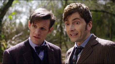 10 And 11 Meet The War Doctor | The Day Of The Doctor | Doctor Who - YouTube