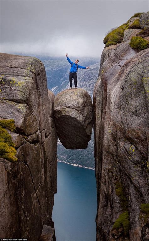 Hiking Heaven Cliffs in Norway - Part-II: Kjeragbolten Boulder | Reckon Talk