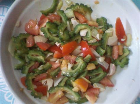 Ampalaya (Bitter Melon) Salad