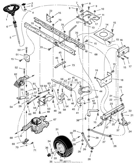 Lawn Mower Parts Diagram Model 917.387271 Sears Craftsman La