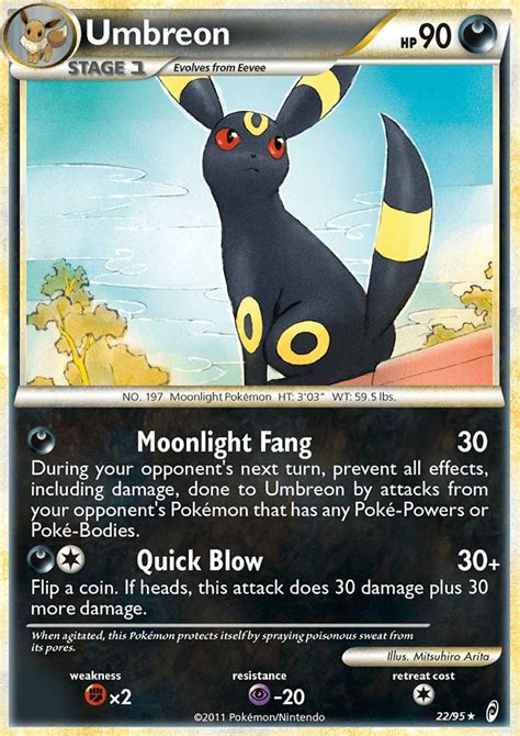 umbreon ‹ PkmnCards | Pokemon cards, Umbreon, Pokémon tcg