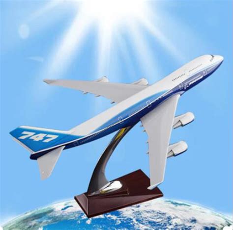 Aliexpress.com : Buy collectible Boeing747 big 32cm airplane model toys airlines aircraft model ...